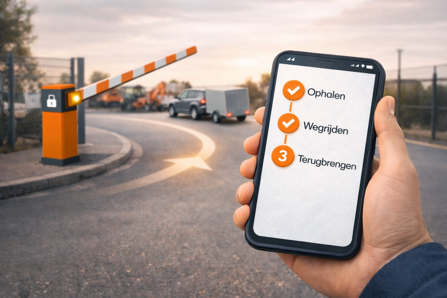 Hekbediening verhuur voor soepel ophalen